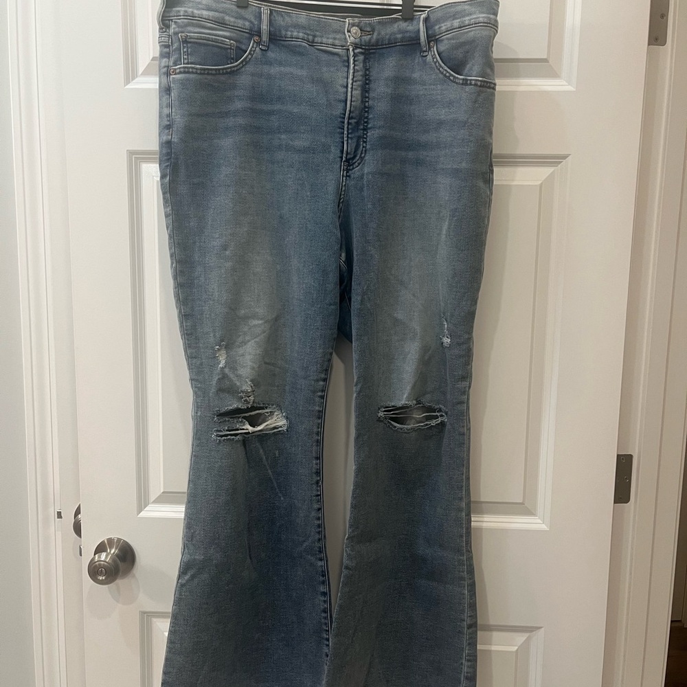 Express Stretch Flare Jeans